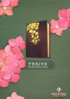 NLT THRIVE Devotional Bible for Women - Leatherlike Cascade Deep Brown